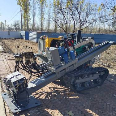 征程品牌水平定向钻机 非开挖导向液压顶管机