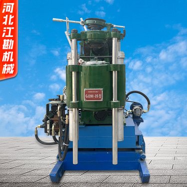 自动升塔式文登GJ-200-2S履带水井钻机 可拆卸工程勘察取芯钻机
