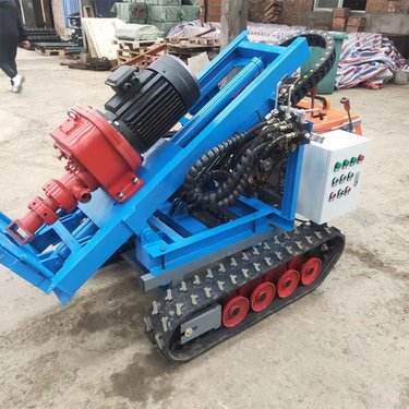 金刚复合片锚杆潜孔钻机 基坑用70型 配件齐全