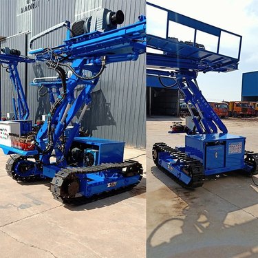 履带式锚固钻机柴动自行走边坡支护基坑加固液压潜孔隧道YG300