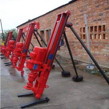 高风压潜孔钻机气动电动气电一体钻机zt90型打岩石边坡钻孔机