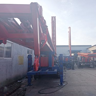 多功能高压旋喷钻机三管高喷台车 软基处理施工