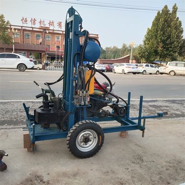 水气两用钻井机设备 打深200米钻井取芯钻机 家用吃水井打井机