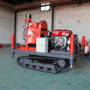 履带式隧道坑基加固注浆钻机地铁矿井横向水平打孔机多角度坑道钻