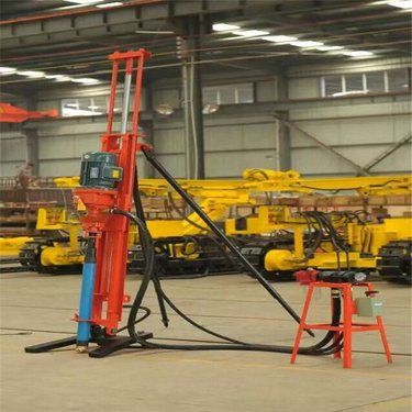 黑龙江双鸭山 山地可拆分搬运气动凿岩机 江西鹰潭 QKZ-100支腿式气动潜孔钻机