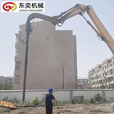 引孔打桩钻孔机 1m-15m深挖坑机液压螺旋钻机