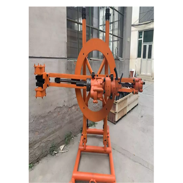 独立回转凿岩机 气动中深孔钻机 矿用导轨式圆盘设备