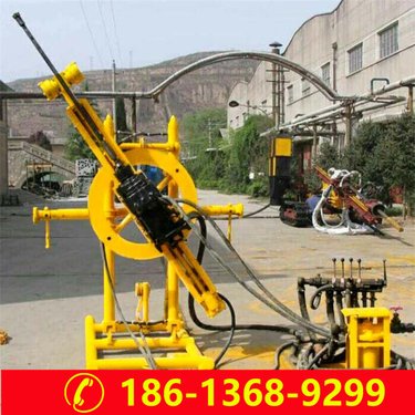 中矿煤机 供应凿岩设备YGZ90中深孔导轨式回转钻机整套出售