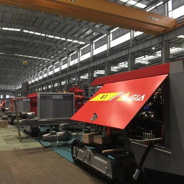 红五环履带式行钻孔注浆一体机矿用隔爆全液压坑道钻机