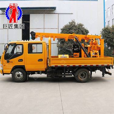 巨匠XYC-200液压车载取芯钻机 柴油动力深水井钻机多功能回转式打井设备