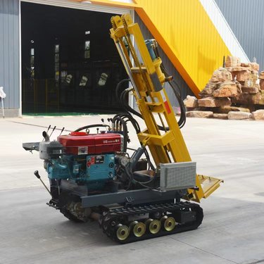 翔驰液压潜孔钻机 履带式引孔机 螺旋拧地钉机