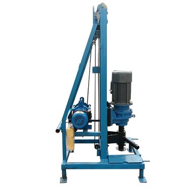电动升降打井机 室内室外水井钻机 全自动民用打井钻采设备
