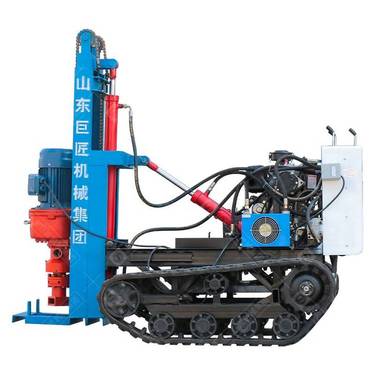 华夏巨匠履带式注浆加固钻机ZQJ系列 气动注浆 房屋地基加固钻机