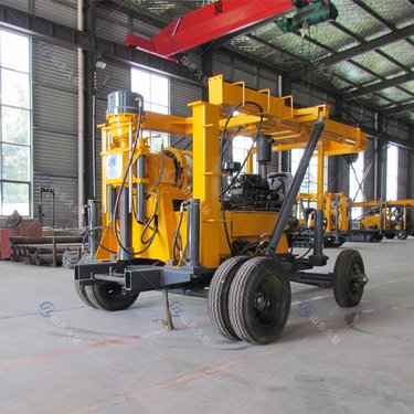 矿山深层探矿取芯钻机 XYX-3 轮式地质钻探机 600米岩芯取样