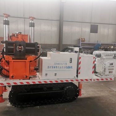 4500系列煤矿井下用履带式液压深孔钻车 探水专用钻机