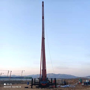 履诺桩机 土壤修复钻机 鄂州液压长螺旋杆旋挖钻机租赁 堤坝加固裂缝加固