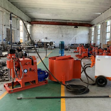 湖北仙桃 引孔注浆加固钻机 楼房桥梁打孔加固后退式双液钻孔注浆一体机保山