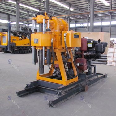 200米岩石钻孔取芯机 HZ-200Y 液压岩心取样钻机 深水井打井机