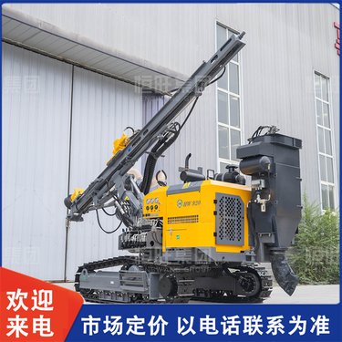 恒旺 液压式钻车隧道多功能 潜孔钻机 噪音振动小 特殊规格定制