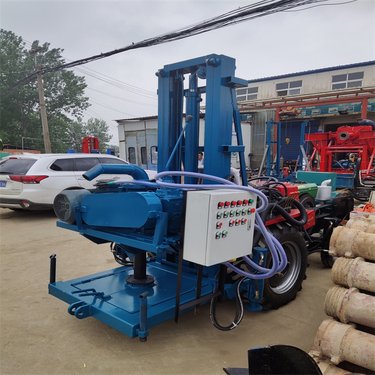 360度多角度钻孔机 电动钻孔注浆加固一体机 六寸车载反循环钻机