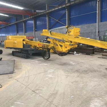 轮式隧道钻机 隧道加固全液压长臂钻孔机 结构简单 操作方便