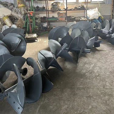 电线杆立柱地钻机 三点悬挂打坑机 加厚叶片钻眼机