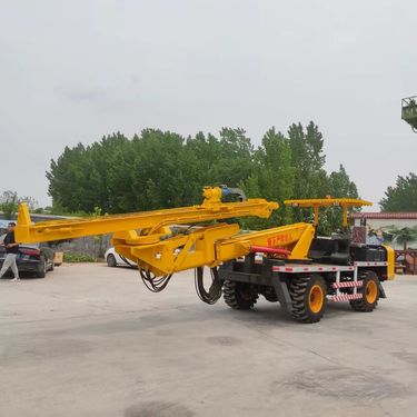 彤昭20米护坡锚固钻机 矿用锚杆钻机 双臂隧道钻机