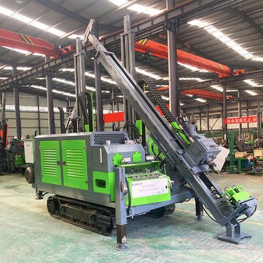 金属矿脉绳索取芯钻探机 深孔履带一体全液压绳索抽芯地质勘探钻机