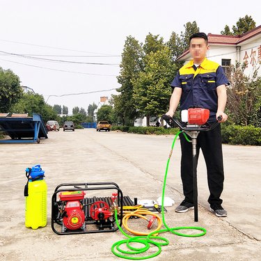 背包式钻机 野外矿山勘探钻探机全套装备打孔打井 20米取岩心