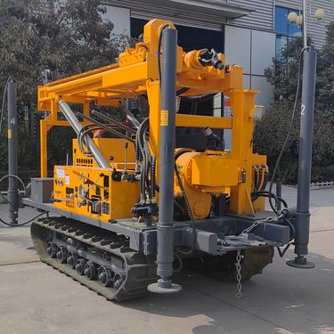 JDL280 履带高速勘探钻机 500米矿山探矿取样 机械顶驱钻探机