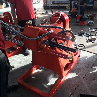 山西大同 液压坑道双液注浆加固钻机 路基打孔钻孔注浆一体机岳阳