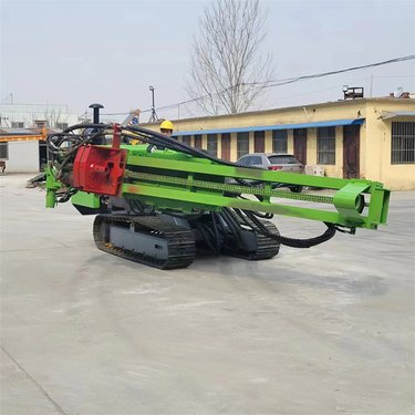 履带式多功能钻机 边坡支护全液压潜孔钻 操作简单