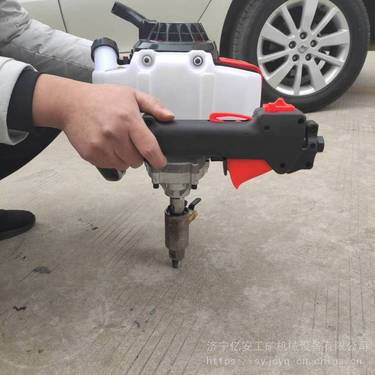 手持式单人背包钻机 小型地质勘探用背包取芯钻机 环境取样小型单人取土钻机