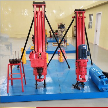 湖北咸宁 气电联动冲击回转式岩石潜孔钻机 隧道边坡支护矿山用钻桩机工程资讯