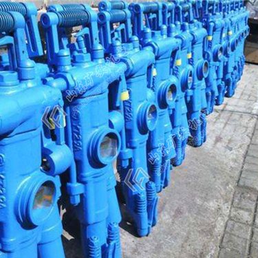 气腿式凿岩机 手持打眼机重量轻 矿山开采风动钻机 操作简单