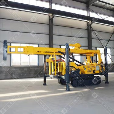 机械式顶驱水气两用钻机 地质勘探打井设备 JDL-350履带式水井钻机