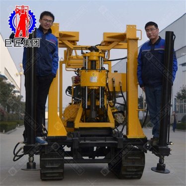 巨匠集团 履带式水井钻机XYD-200液压回转式水井钻机 柴油打井机 多功能勘探钻机