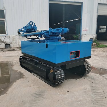 山地光伏钻机 液压潜孔打桩机 多功能引孔钻机