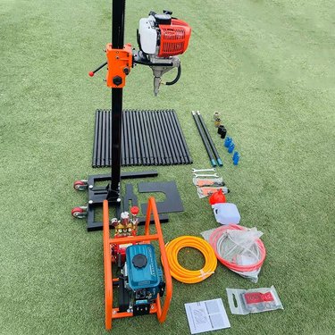 轻便型背包取样钻机上山勘探钻孔取芯设备单人手持地质勘探钻机