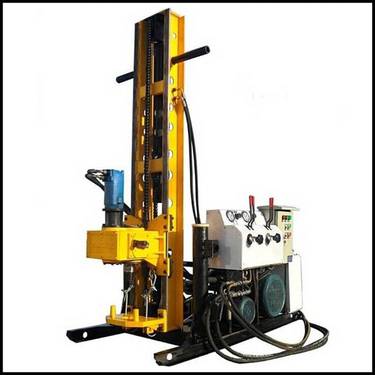 小机型旋喷钻机 车库狭小空间加固 聚强90kw高压注浆泵可选配