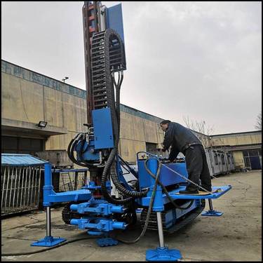 150D履带钻机 厂家供应旋喷桩机 聚强多功能锚固旋喷钻机