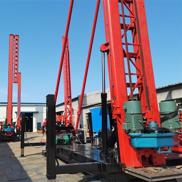 涌泉旋喷桩施工钻机 高压26米塔架高喷灌浆台车 加固路基