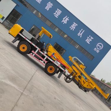 6-15米隧道锚杆钻机 履带潜孔加固钻机 液压小型注钻孔一体机