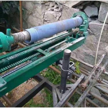 中拓锚固钻机基坑护坡锚杆孔打孔机套管防小型液压锚固钻