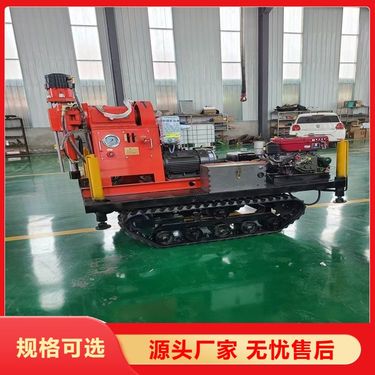 矿用履带钻机 高效钻注同步 精准定位施工 多功能集成化