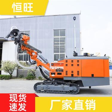 土石方爆破 矿山爆破潜孔钻机 动力强劲 操作灵活 恒旺