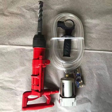 Y6矿用大功率凿岩机厂家 华冶牌手持式四坑钻头冲击钻