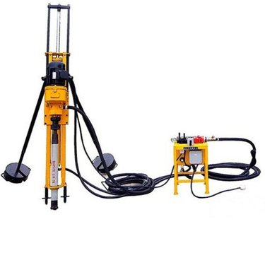 小型电动凿岩机 工程护坡用中孔 易操作电气联动型潜孔钻机