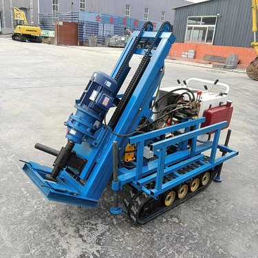 艾立克 柴油液压打井机 小型水井钻机 升降民用钻井机