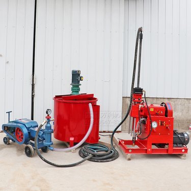 万利ZLJ250坑道钻机全液压大型注浆加固钻机地质勘探钻孔机